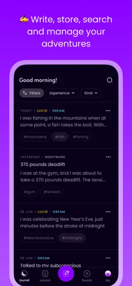 Game screenshot Dreamind: AI Dream Journal apk