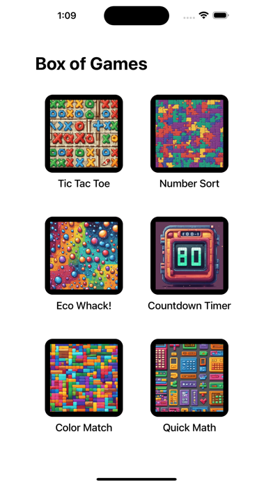 Screenshot #1 pour Box of Games