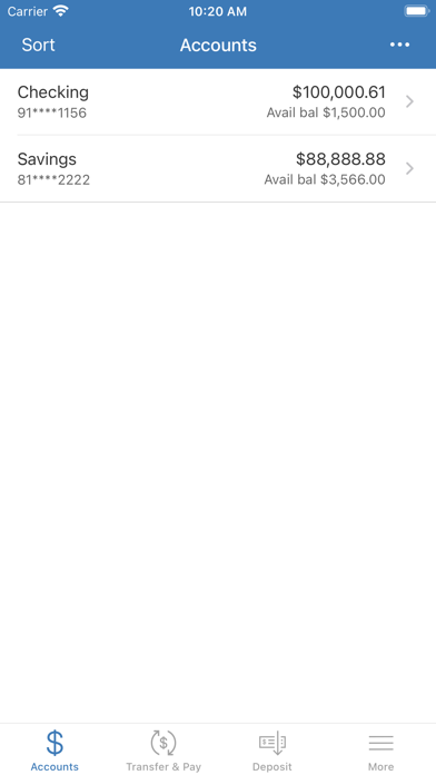 Pickens Savings & Loan Mobile Screenshot