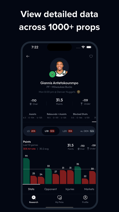 Locks | AI Sports Research Screenshot