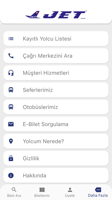 Jet Turizm Screenshot