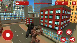 giant gorilla & dino rampage iphone screenshot 3