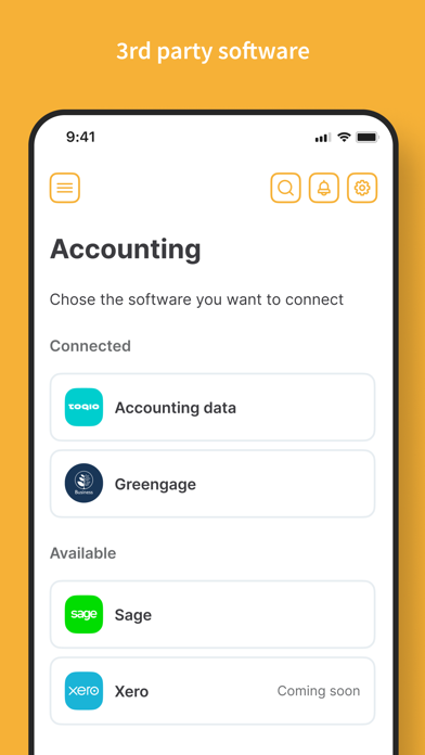 Greengage | Business Account Screenshot