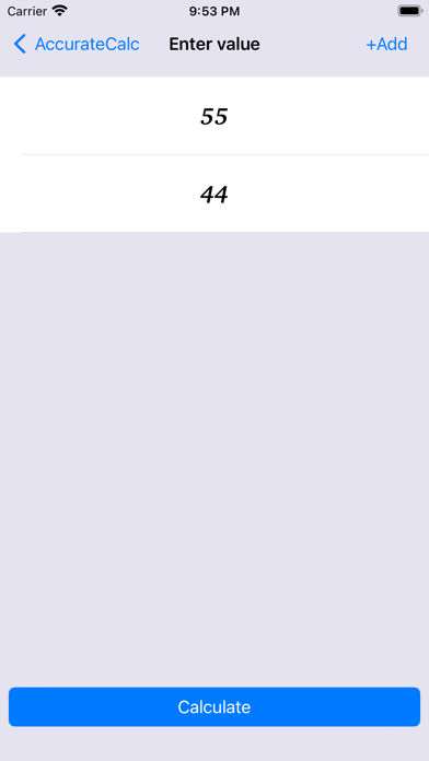 Screenshot #2 pour AccurateCalc
