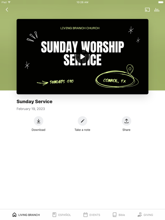 Living Branch Church