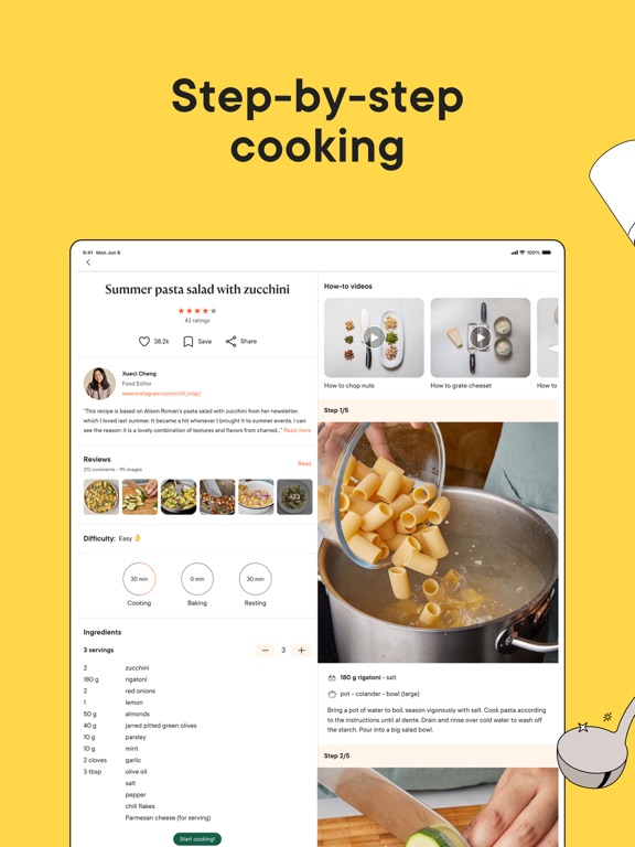 Screenshot #5 pour Kitchen Stories: Recipes