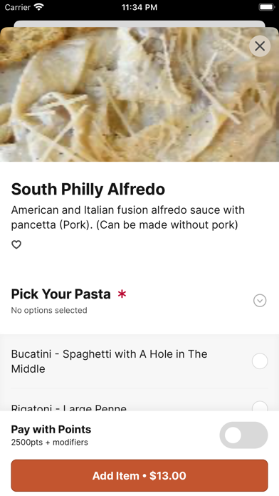 Farina Pasta and Noodle Screenshot