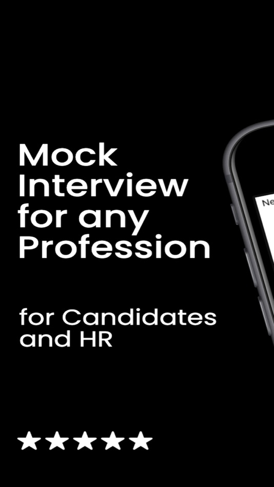#1. Mock job Interview simulator (iOS) 由: Ruslan Safargaleev