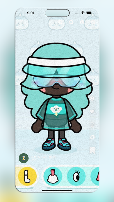 Toca Boca fashion design ideas Screenshot