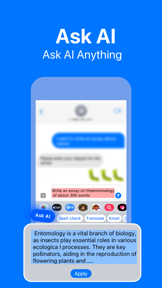 AI Keyboard Extension AI Typer screenshot
