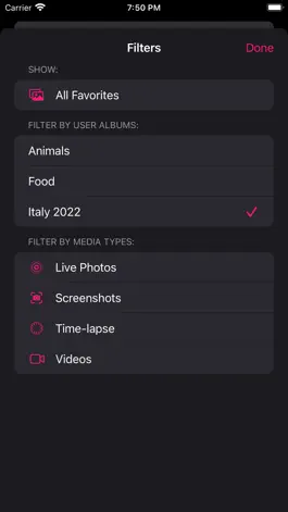 Game screenshot Unfavorite Photos apk