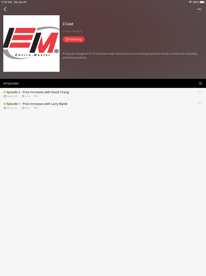 Enviro-Master Podcasts