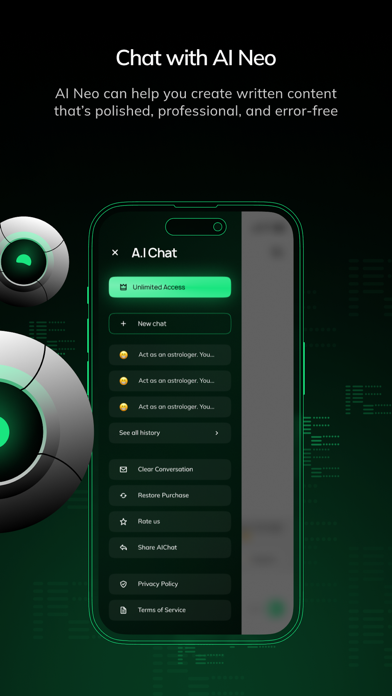 A.I chat - NEO Smart Assistant Screenshot