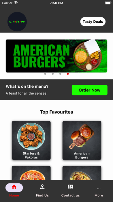 Chillies Takeaway Kilsyth Screenshot