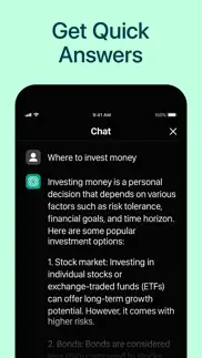 ai chatbot app with Сhat iphone screenshot 2