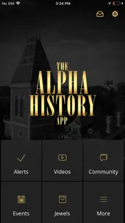 the alpha history app iphone screenshot 2