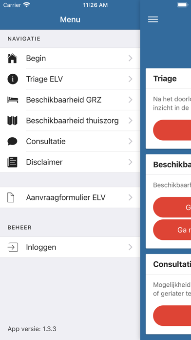 Zorgbed Midden-Brabant Screenshot