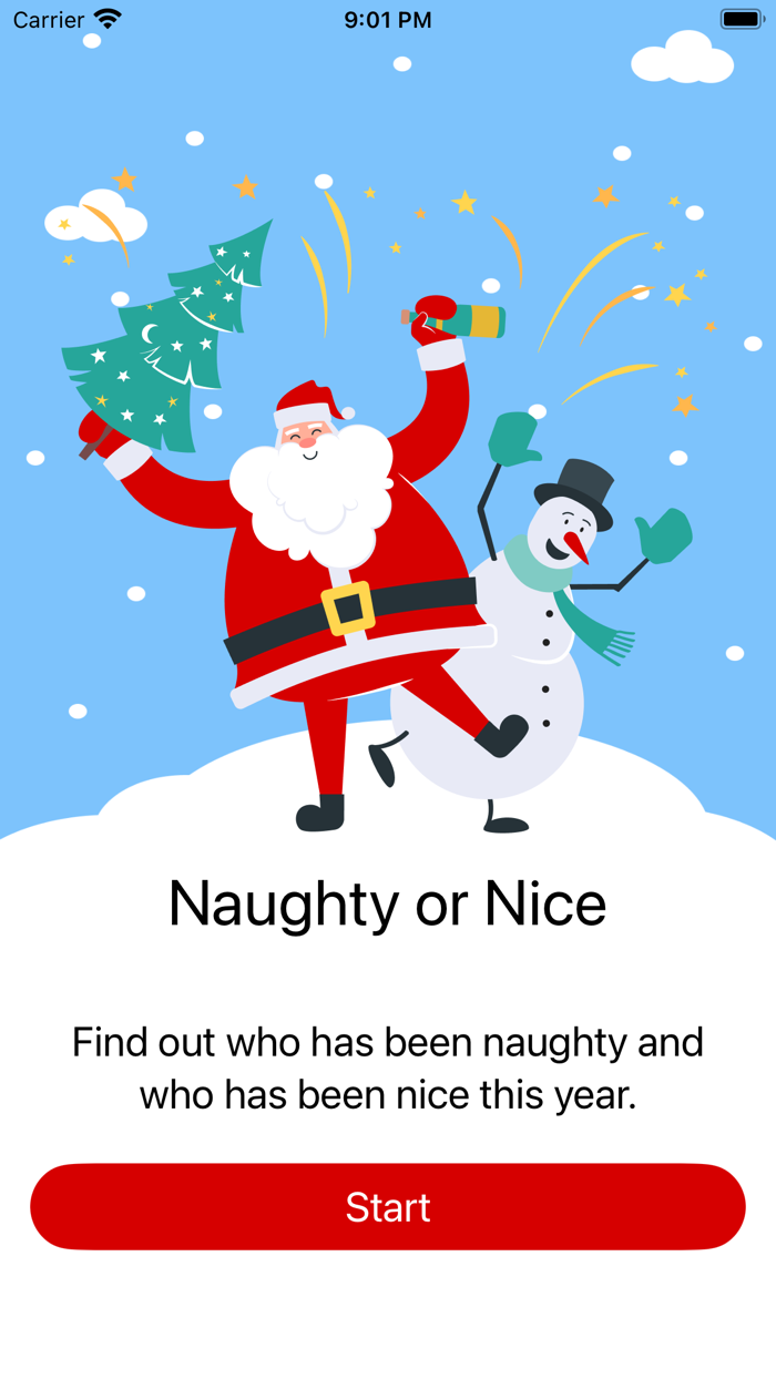 Xmas Naughty Or Nice Scanner