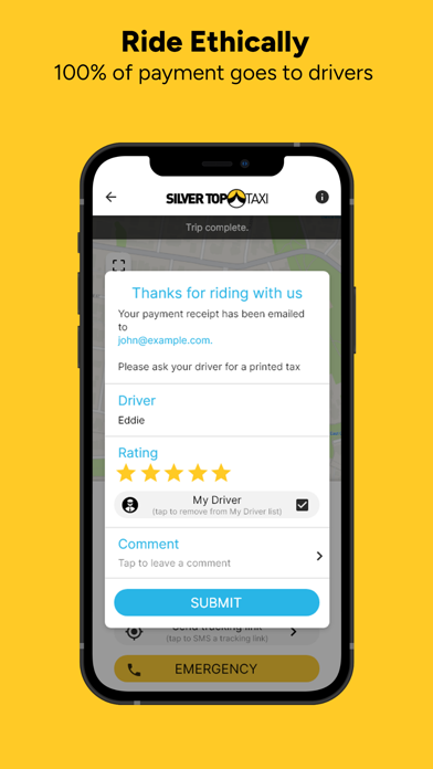 Silver Top Taxi Screenshot