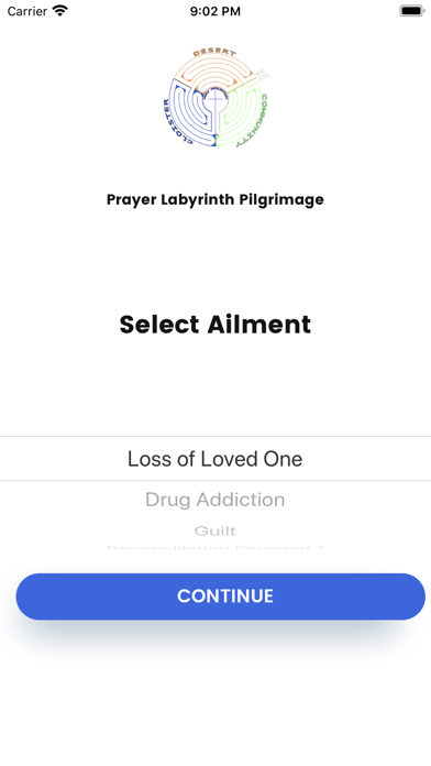 Healing Prayer Labyrinth Screenshot