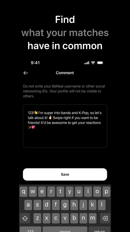 BeMatch. Make new real friends screenshot-3