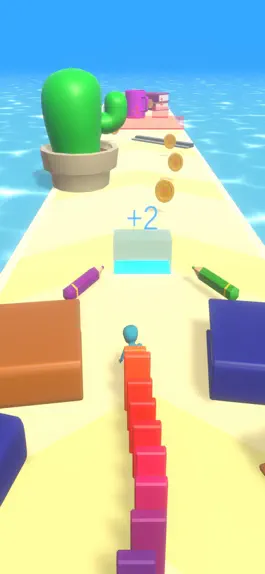 Game screenshot Dominos Runner 3D mod apk