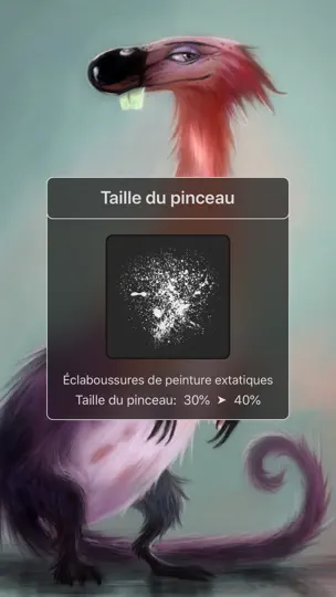 Capture d'écran de Inspire sur iPhone 9