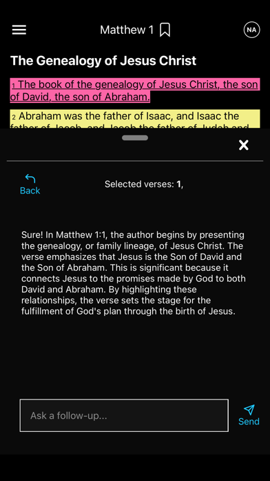 Companion Bible Screenshot