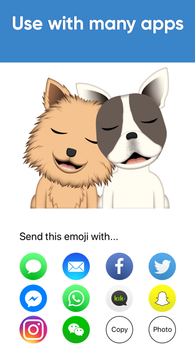 Dog Emoji Designer Screenshot