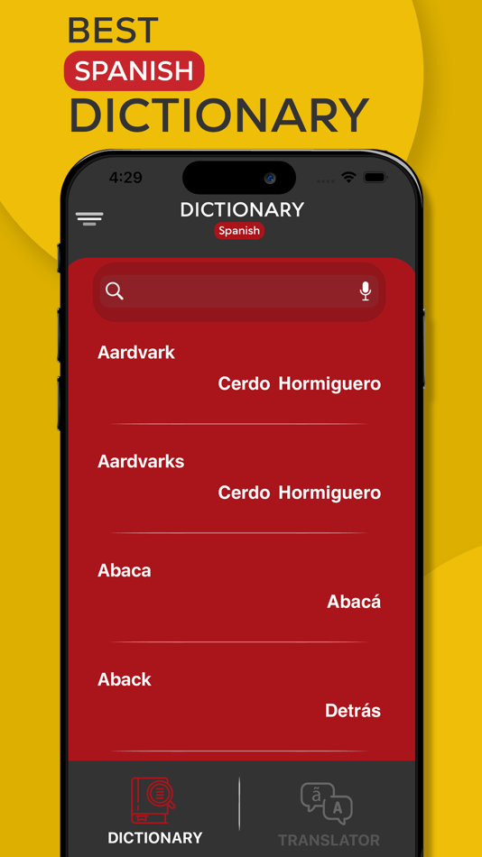 Spanish Translator -Dictionary - 1.2 - (iOS)