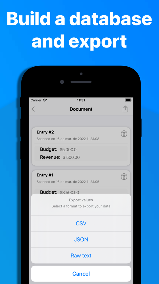 #3. Form Extractor - Scan & Export (iOS) 由: Arthur Eduardo Skaetta Alvarez Desenvolvimento de Software LTDA.