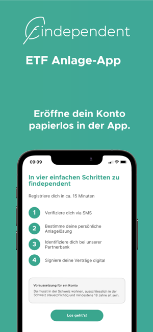 ‎findependent Anlage-App Screenshot