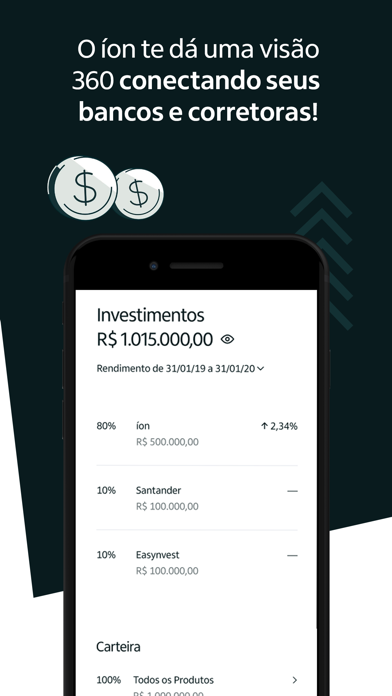 íon Itaú: investir em ações Screenshot