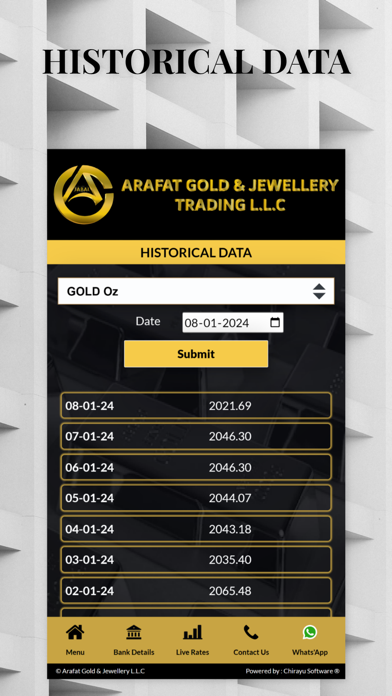 Arafat Gold And Jewellery Screenshot