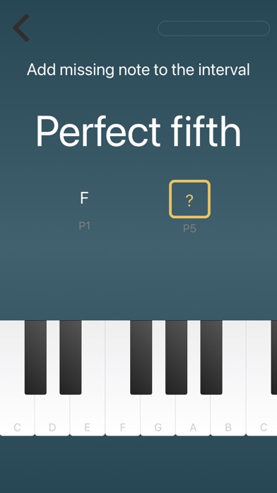 Chords: intervals and scales Screenshot