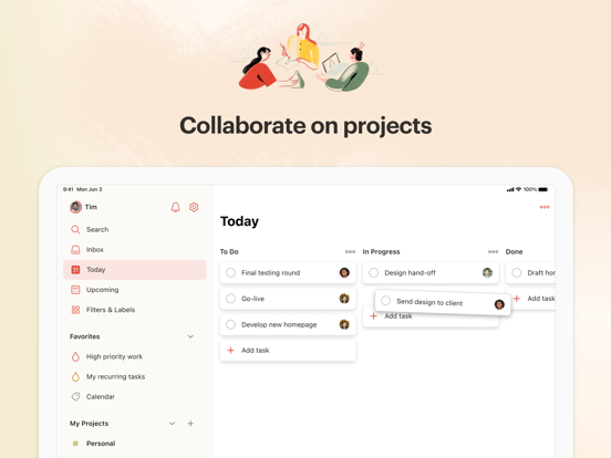 Screenshot #6 pour Todoist: to do & planification