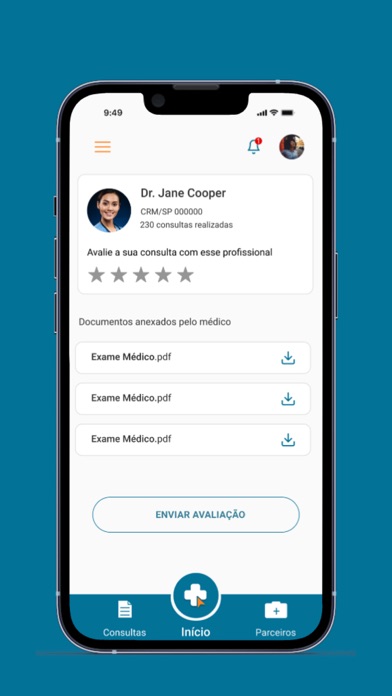 Clique Consultas Screenshot