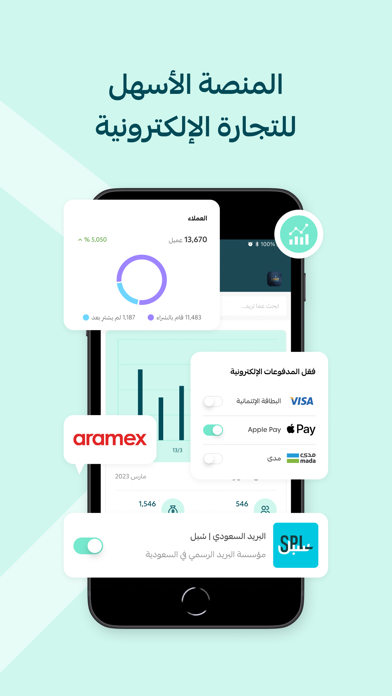 سلة: تجارة إلكترونية سهلة Screenshot