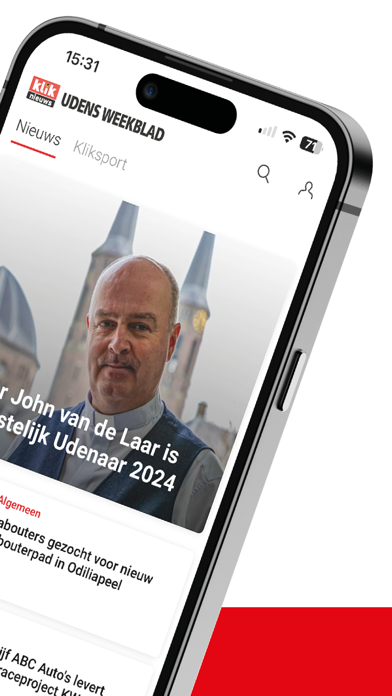 Kliknieuws: Udens Weekblad Screenshot
