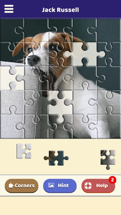 Jack Russell Puzzle Screenshot