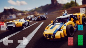Brick Car Crash Block Car Wars screenshot