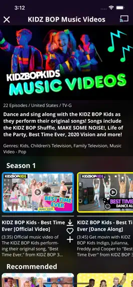 Game screenshot KIDZ BOP+ hack