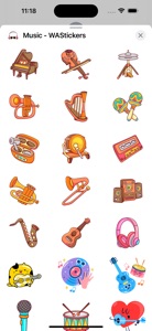 Music - WAStickers screenshot #10 for iPhone