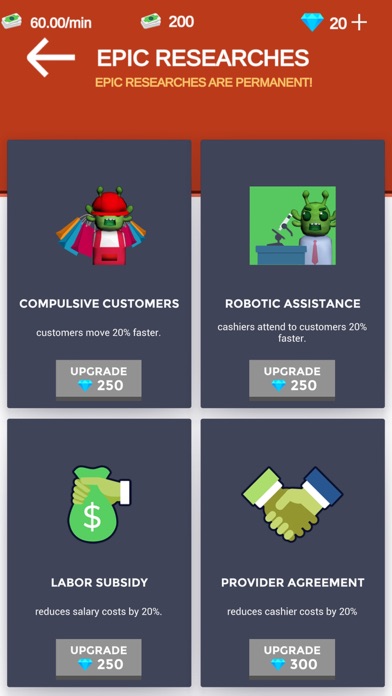 Idle Galactic Market Screenshot