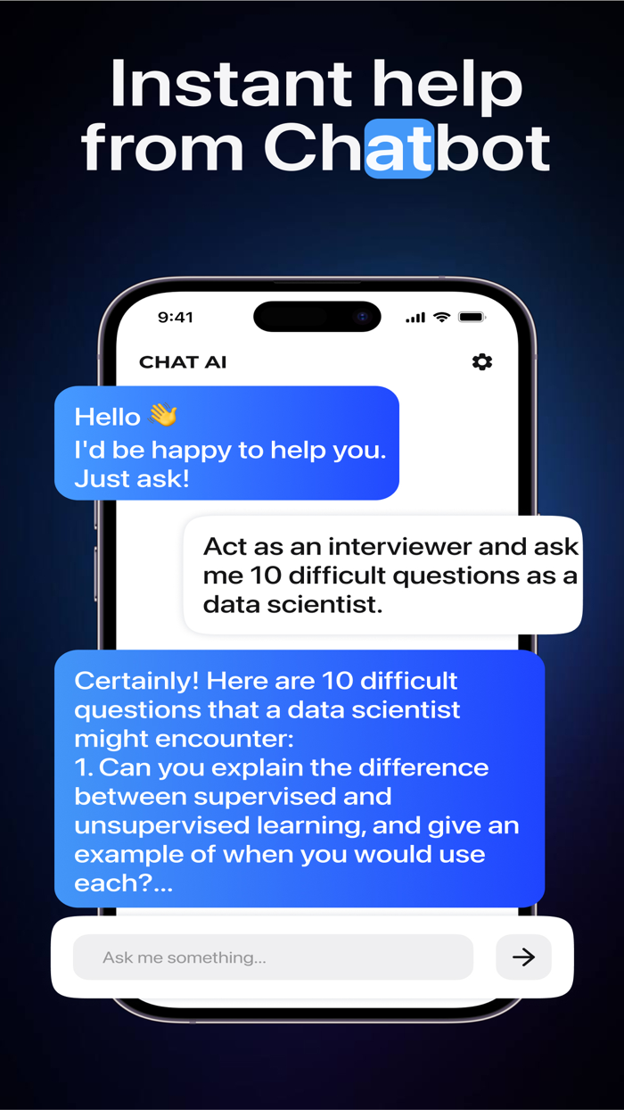 AIChat - ChatBot Assistant App