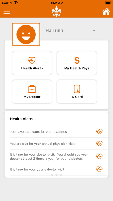 Louisiana Health Connect Screenshot