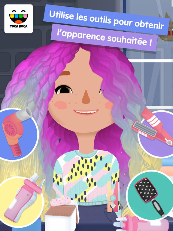 Télécharger Toca Hair Salon 3 pour iPhone / iPad sur l'App Store (Education)
