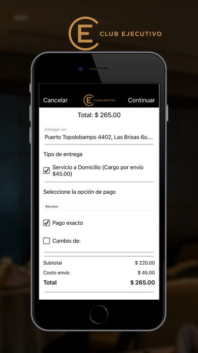 Club Ejecutivo Screenshot