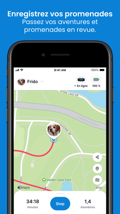 Screenshot #2 pour Tractive - GPS chiens et chats
