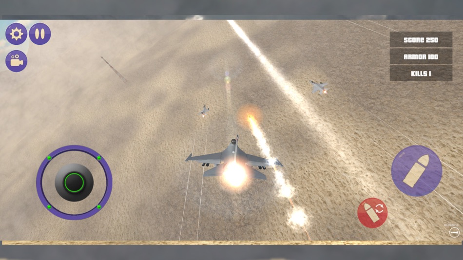 #5. F16 AirFly Simulator (iOS) 由: Mehmet Yilmaz